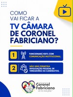O que se pode publicar na Câmara de Guaporé